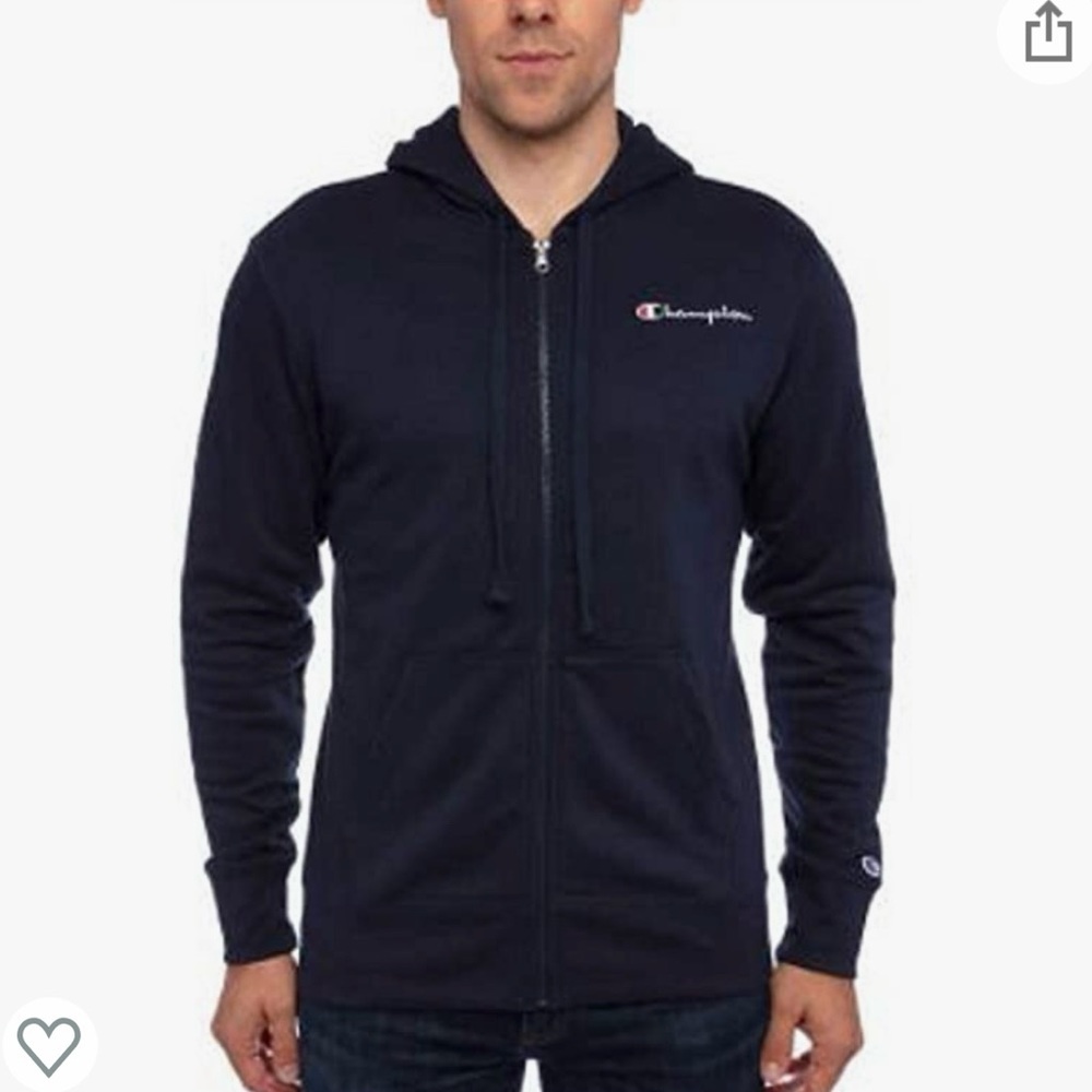 NWT Champion Men’s Full Zip Hoodie, S